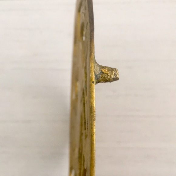 Vintage Brass Metal Trivet/Hot Plate - Stunning Unicorn Design! - Picture 4 of 7